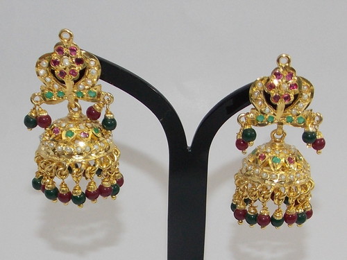 Jadau Earrings 