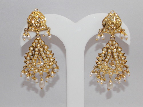 Jadau Earrings