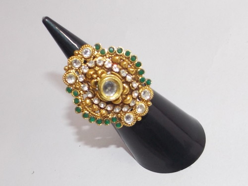 Designer Polki Rings