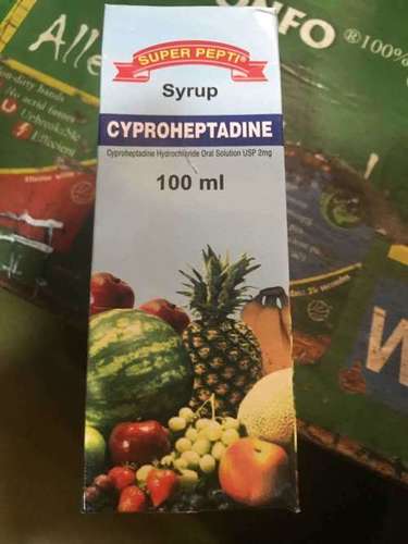 Cyproheptadine Hcl Syrup 2 Mg. / 5 Ml.