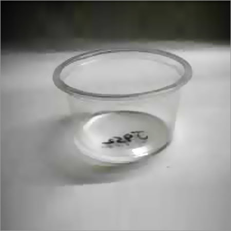 Transparent Plastic Ice Cream Cups