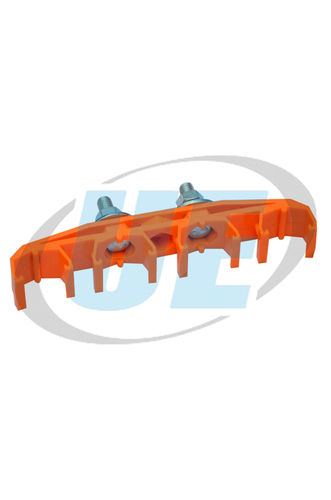 Unbreakable Four Pole Hanger Clamp - Color: Orange