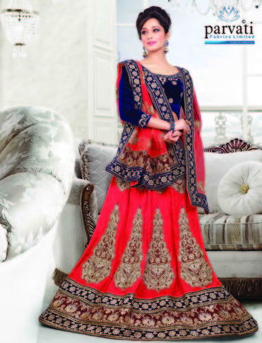 Dark Blue Lehenga