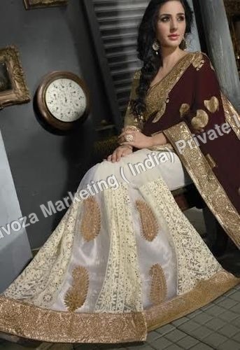 Embroidery fancy designer sarees