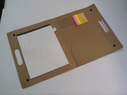 Recyled paper Diaries with Stick note