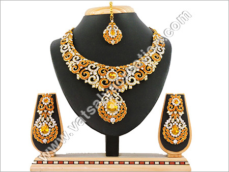 Necklace Set Yellow