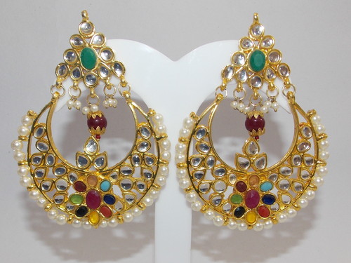 Designer Kundan Earings