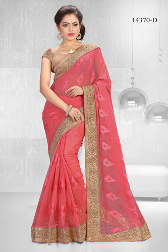 Saree with Heavy Handwork on Border
