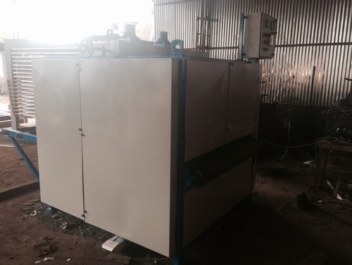 Steel Brushing Machine