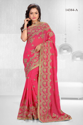 Heavy Work Saree