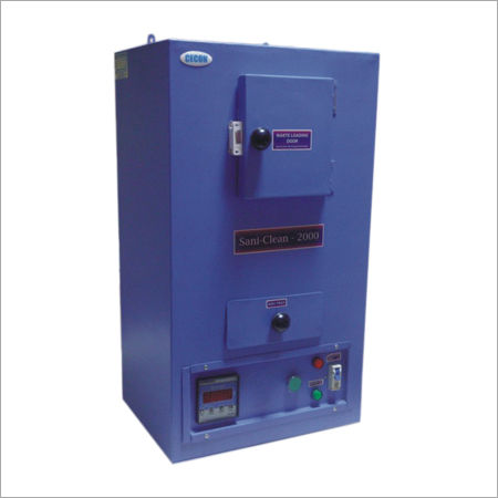 Sanitary Napkin Disposal Incinerator