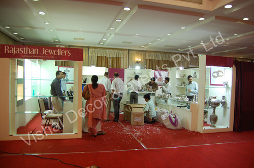 Sadi Festival - Wood Modular, Variable Dimensions, Beige | Easy Setup, Attractive Display, Professional Look, Brand Visibility