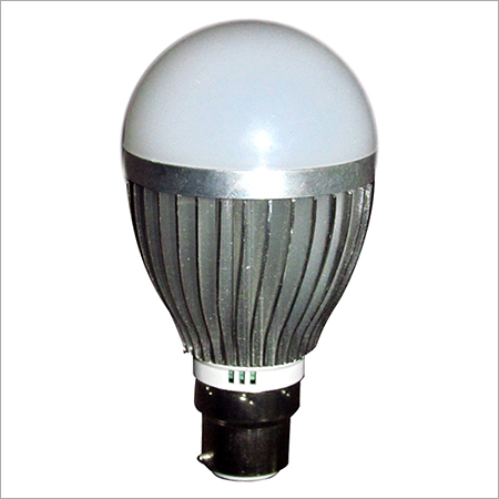 5 W Led Bulb - Aluminum Body, Oval Shape, White Color | Weather Proof, High Brightness Output, Low Maintenance, 6 Months Warranty