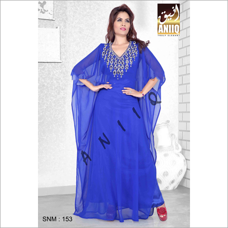 Blue Swarovaski Kaftan
