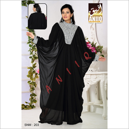 Black Arabic Kaftan