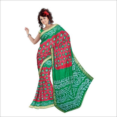 Bandhani Silk Sarees