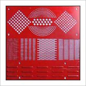 Red Perforated Sieves