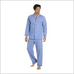 Blue Mens Nightwear