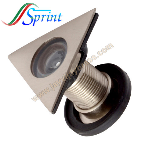 Brass Pyramid Door Eye