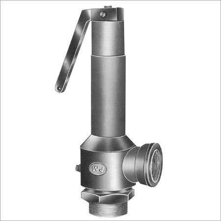 Spring Loaded Pop Type Safety Valve Power: Manual
