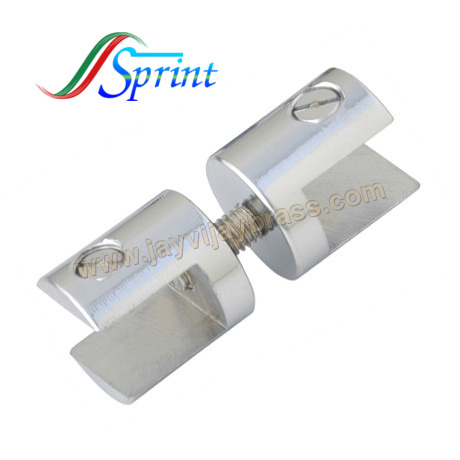 Brass Two Way Rope Bracket - Brass, 25x25x50mm, Silver | Secure Grip, Easy Install, Two-way Support