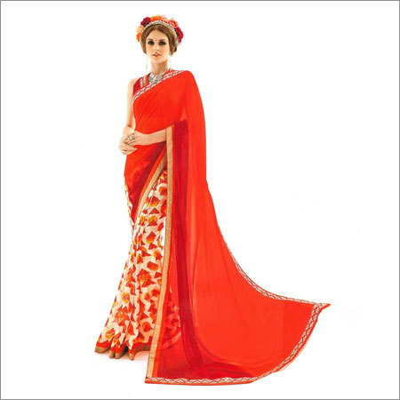 Double Shaded Saree