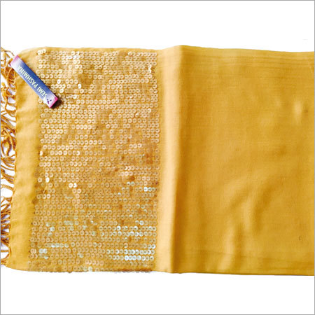Yellow Pashmina Stoles