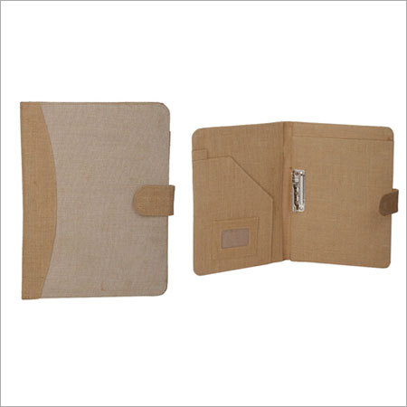 Jute File Folder
