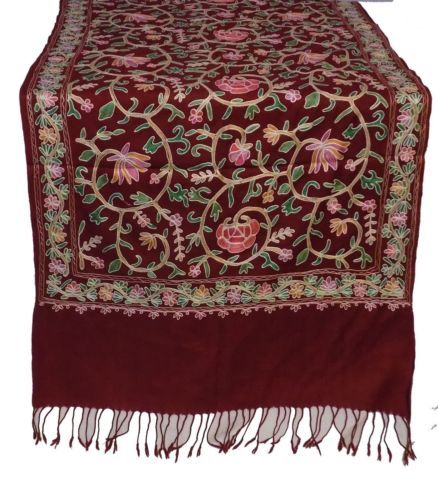 Hand Embroidered Cashmere Shawls