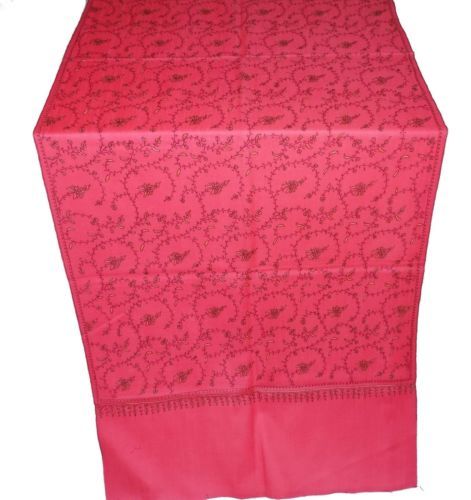 Embroidered Indian Pure Wool Shawls