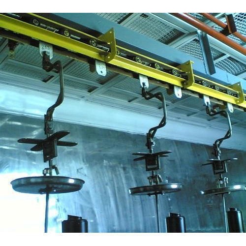 Mild Steel Four Wheel Overhead Conveyors