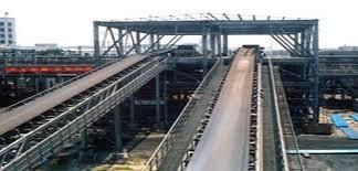 Mild Steel Rubber Belt Conveyor