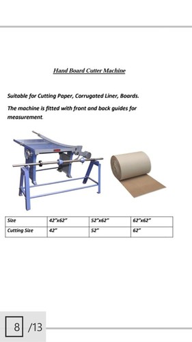 Corrugated Board Sheet Cutter