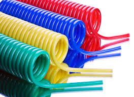 Pu coiled hose