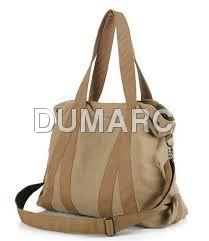 Canvas Ladies Bag - Canvas Material Spacious Design Brown Color | Light Weight Durable Perfect for Urban Fashion Trends