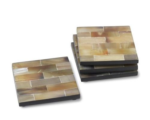Natural Horn Coasters