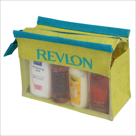Jute Cosmetic Bag