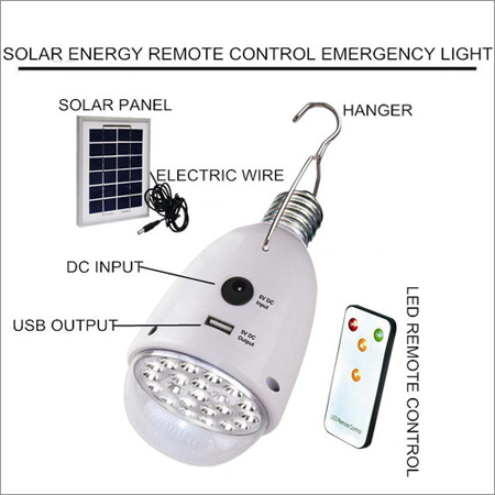 Solar Remote Control Light For Mountains Area