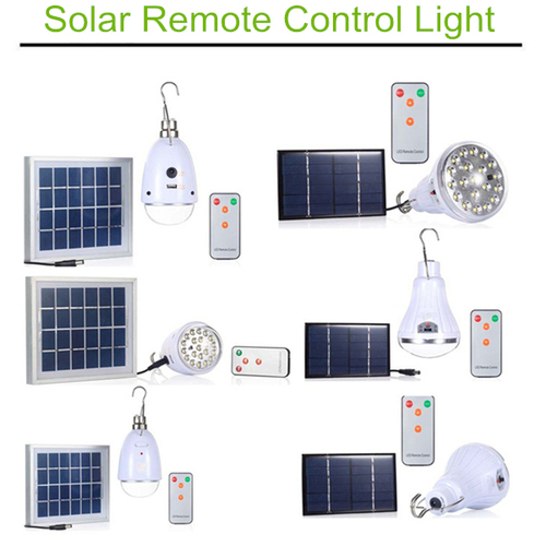 Solar Desert Usage Remote Control Light