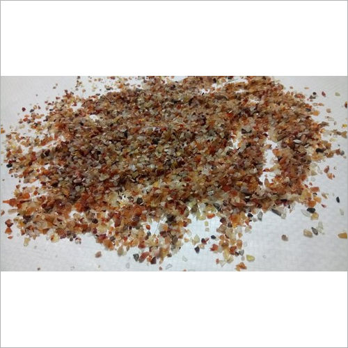 Red Carnelian Polished Sand Chips And Gravels Bulk Export Crystallized Glass Stone