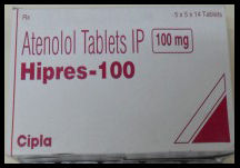 Atenolol Tablet General Drugs