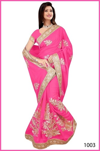 Plain Silk Saree