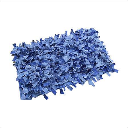Denim Shaggy Bathmats Back Material: Rubber Tpr