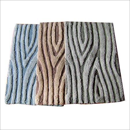 Grey And Brown Luxury Bath Rugs