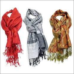 Gray Fancy Scarves