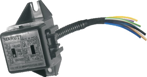 FUSE BOX MARUTI VAN- TYPE- I/TYPE-II/TYPE-III/MPFI