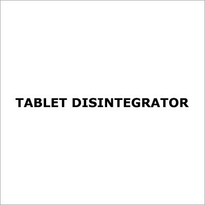 Tablet Disintegration Repairing Services