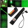 200mW 532nm 303 Focus Kaleidoscopic Flashlight Green Laser Pointer (with one 18650 battery)