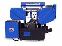 Bandsaw Cutting Machine - Steel, Blade Size 4860x34x1.1mm, Blue | Full Automatic Cutting, Low Noise, Environmental Friendly, Plc Control, Water Chiller
