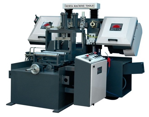 Double Coloum Fully CNC Bandsaw Machine